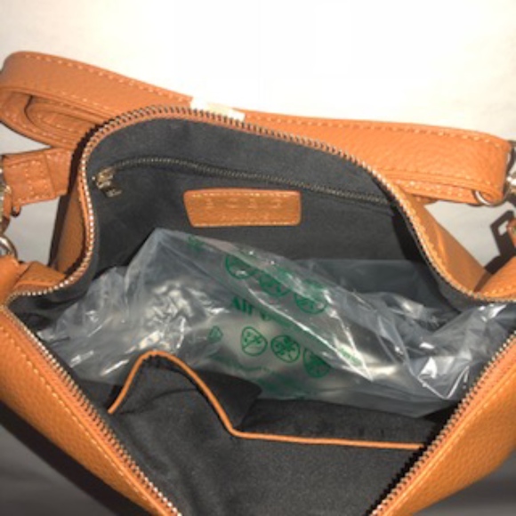 NWOT Orange BCBG Paris Shoulder Bag - Picture 3 of 8